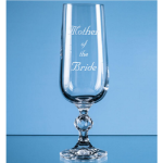 Claudia Engraved Champagne Glasses