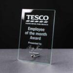 Flat Clear Glass Award - From £12.40 Including Engraving