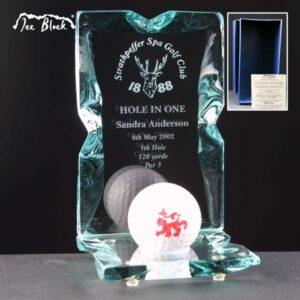 Ice Block Hole In One Award Supplied In Blue Gift Box - £34.25
