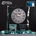 Caledonian Clock Rock Tablet In Blue Cardboard Gift Box - £108.90 Including Engraving