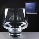 Balmoral Engraved Glass Trophy Bowl In Blue Cardboard Box