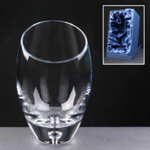Balmoral Glass Vase In Presentation Box - From £43.40 Including Engraving