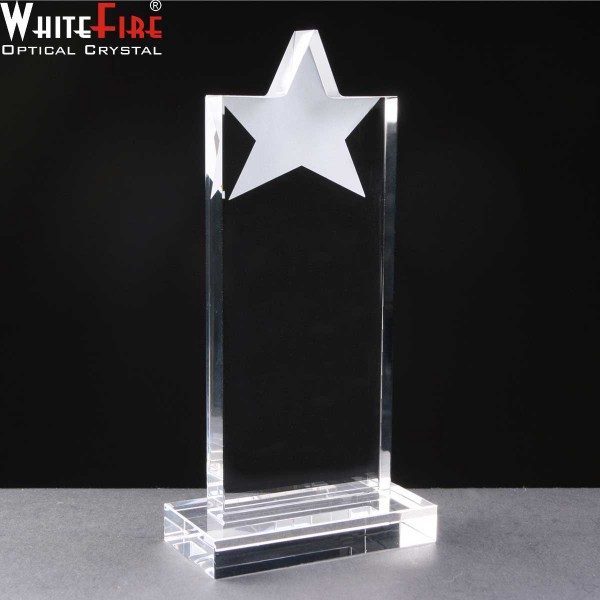 Whitefire Optical Crystal Star Tablet Award In Velvet Lined Presentation Box - From £40.60 Including Engraving