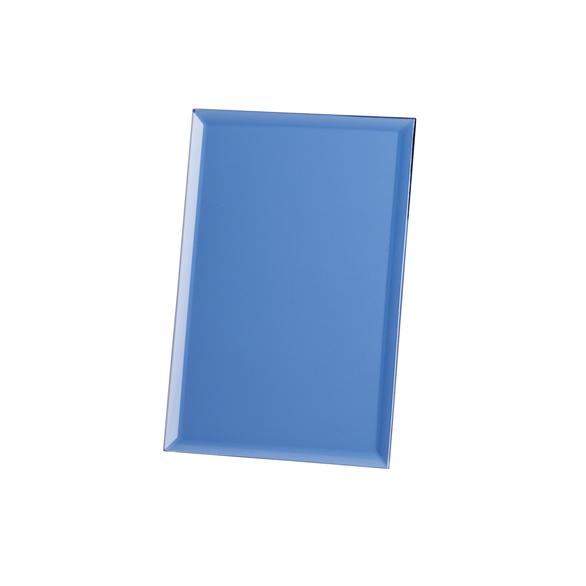 Rectangle Shaped Blue Glass Award - From £11.25 Including Engraving