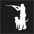 Shooter and Dog Logo