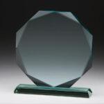 Aspire Jade Glass Awards in Presentation Box. Price Includes Engraving.
