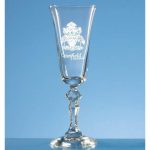 Engraved Champagne Glasses- Jasmine Champagne Flute